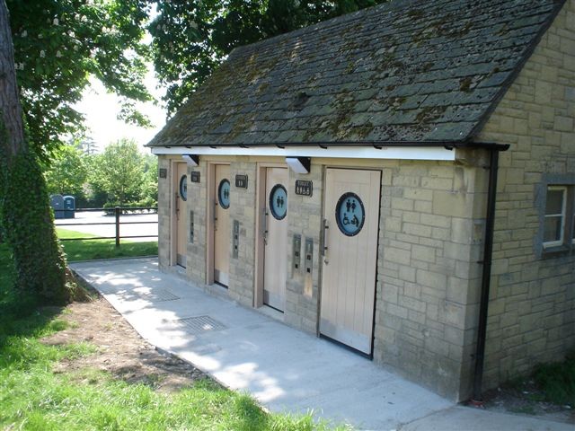 Refurbished public toilet